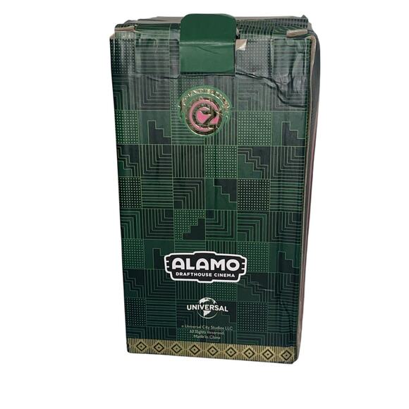 Wicked Glinda Glass Pedestal Footed Mug Cup Boxed Alamo Drafthouse - Picture 10 of 12